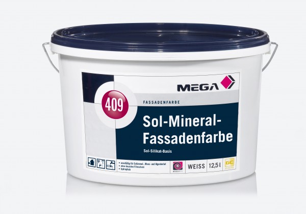 MEGA 409 Sol-Mineral-Fassadenfarbe
