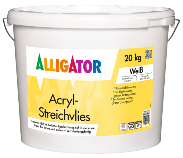Alligator Acryl-Streichvlies